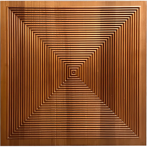 Brown Parallel Solid Wood Wall Panel | GroovePanel®.