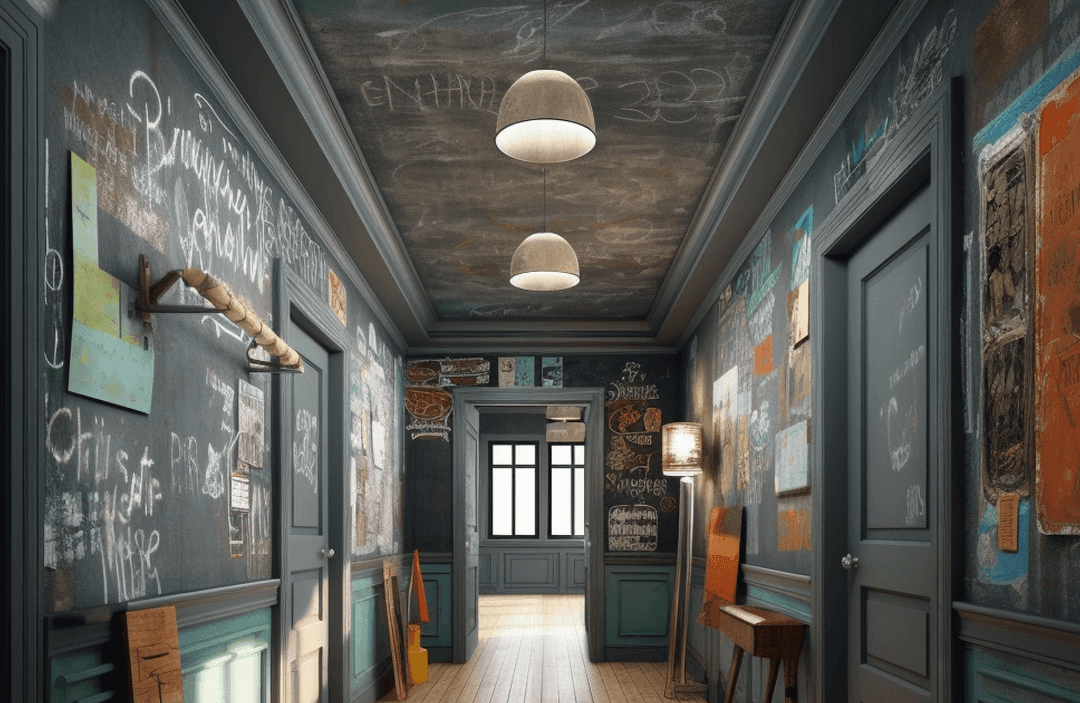 Chalkboard or Magnetic Paint