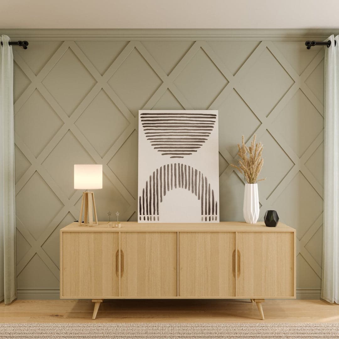 Fretwork wall