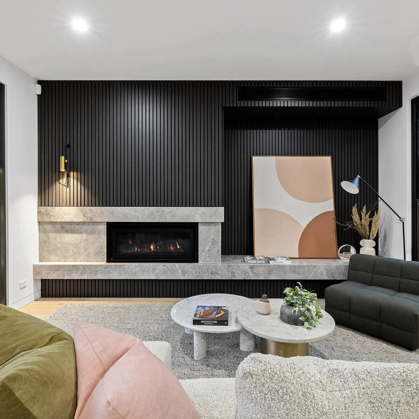 American Smoke Acoustic Slat Wall Panels - Smoke - View 9