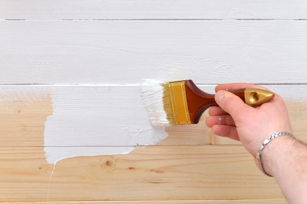 How to Paint Over Wood Panel