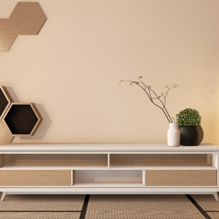 Level Up Your Space: How to Decorate Wall Behind TV Stand - The Panel Hub