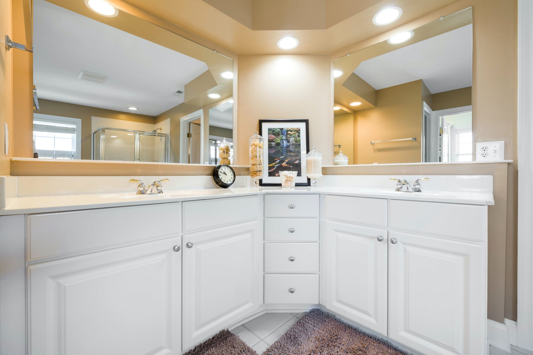 bathroom mirrors with storage
