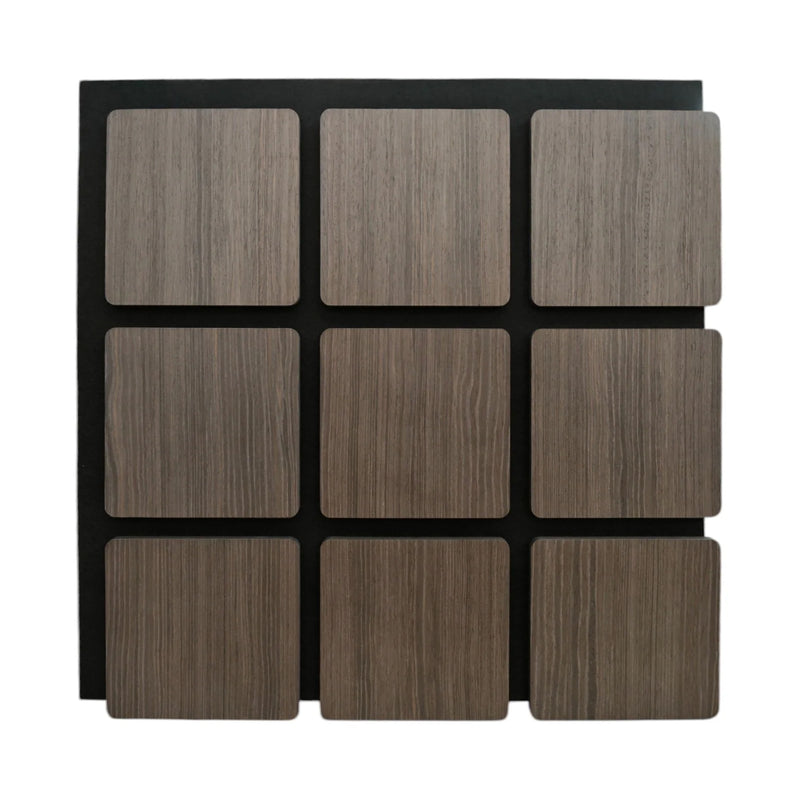 Acoustic Rectangle Wood Wall Panels in Classic Oak — view 3