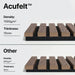 Acoustic Slat Wood Wall Panels in Classic Oak — view 7