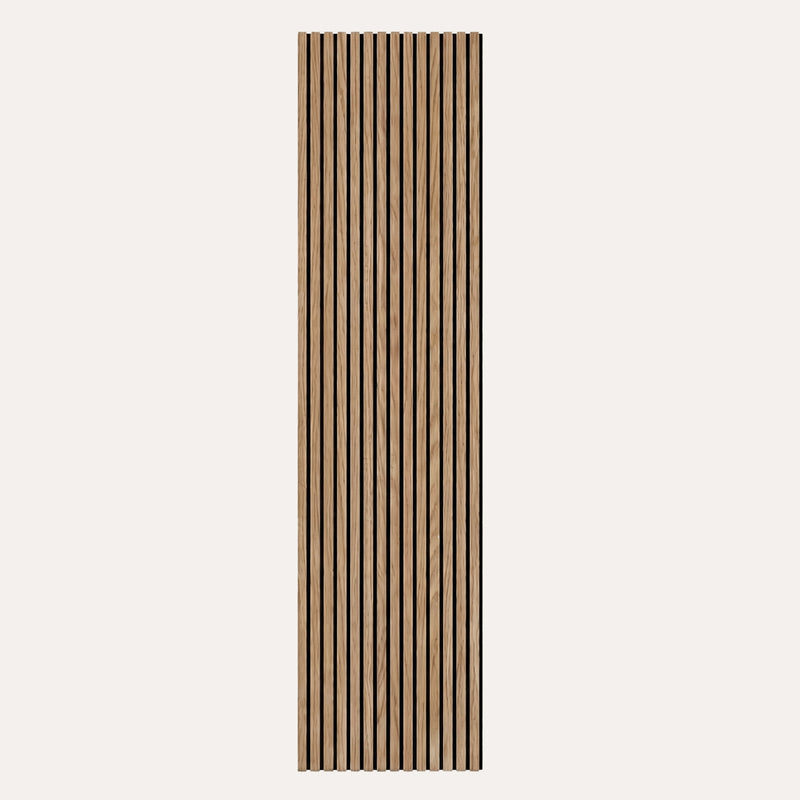 Acoustic Slat Wood Wall Panels in Golden Oak — view 5