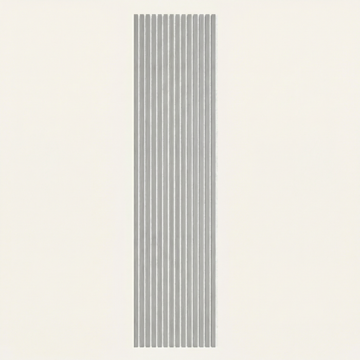 American Acoustic Slat White Felt Wood Wall Panels | SoundPanel™
