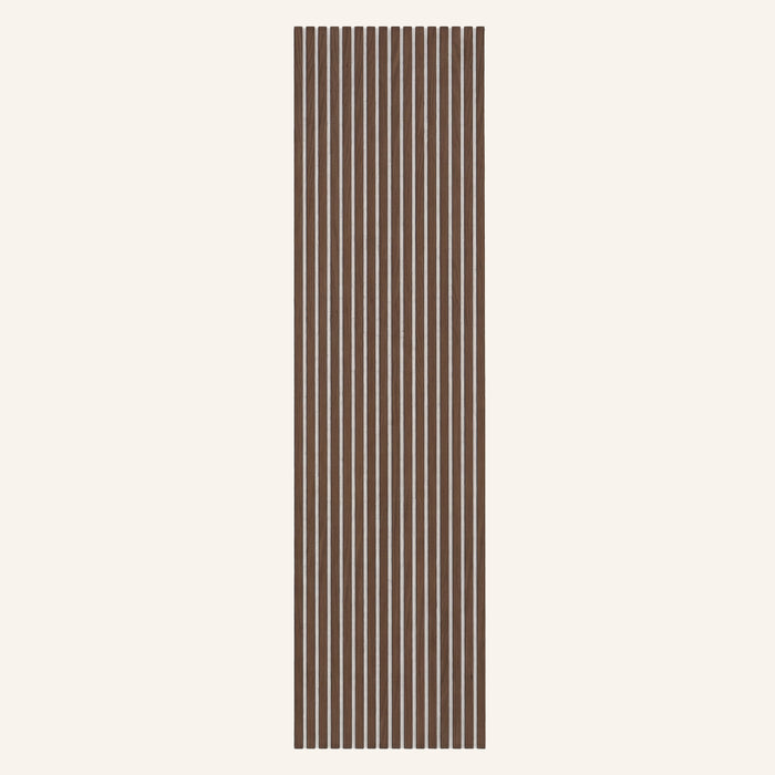 American Acoustic Slat White Felt Wood Wall Panels | SoundPanel™