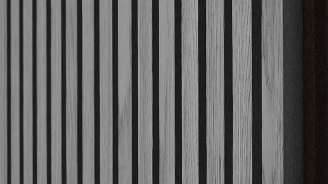 smoked oak acoustic wood walls panel