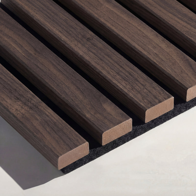 Acoustic Slat Wood Wall Panels in Classic Oak — view 2