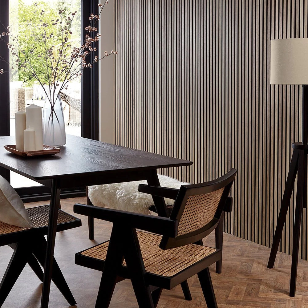 3D Acoustic Slat Walnut Wood Wall Panel