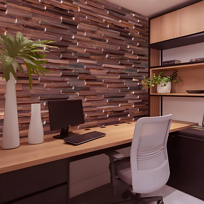 Nexa 8 feet Office Desk In Walnut