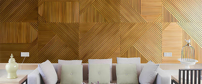 Banner-Display-Tangram-Mosaic_Golden-Brown-The Panel Hub