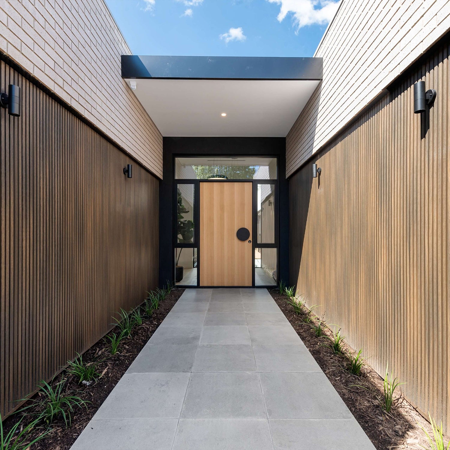 Timber Brown Outdoor Wall Panel | LineaPanel®.