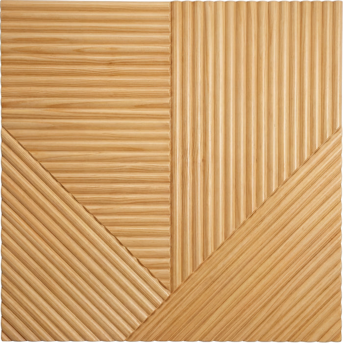 Crossing Lines Solid Wood Wall Panels | GroovePanel®