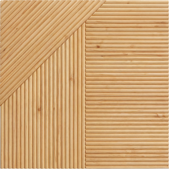 Crossing Lines Solid Wood Wall Panels | GroovePanel®