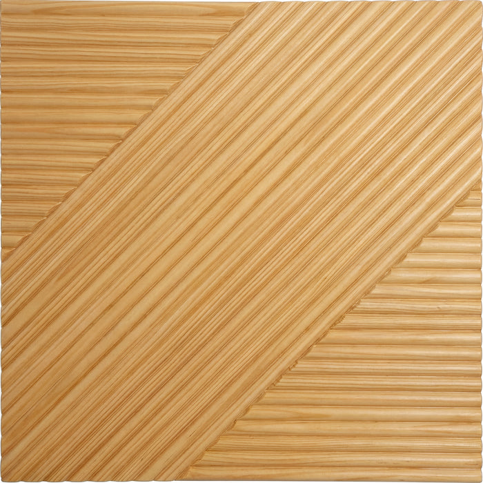 Crossing Lines Solid Wood Wall Panels | GroovePanel®