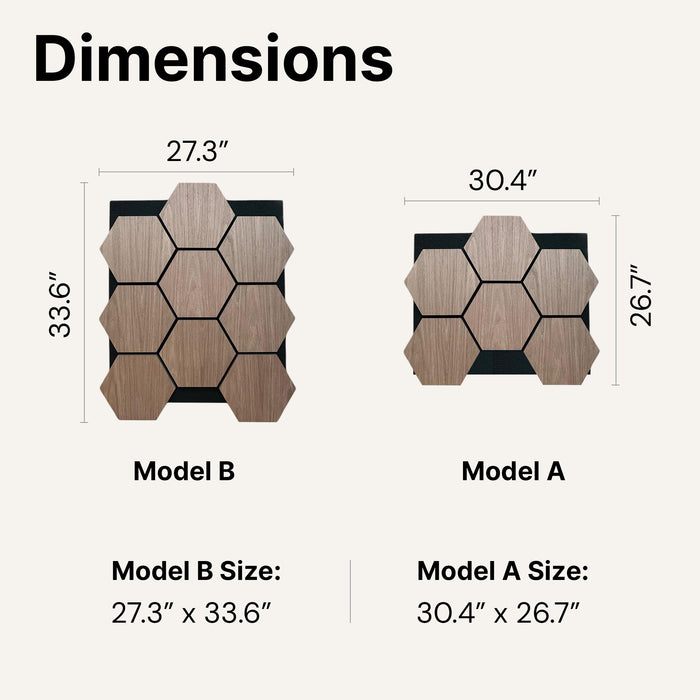 Acoustic Hexagon Wood Wall Panels | SoundPanel®