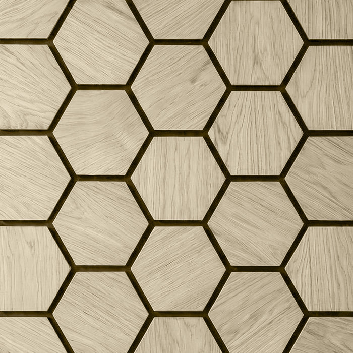 Acoustic Hexagon Wood Wall Panels | SoundPanel®