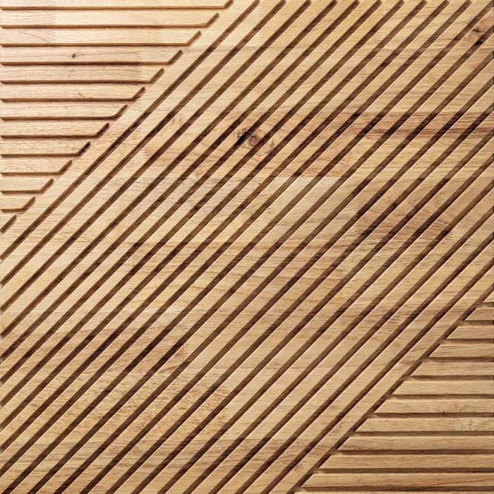 3D Geometric Pattern Wooden Slat Panels | GroovePanel®