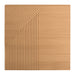 Natural Oak Crossing Lines Solid Wood Wall Panel
