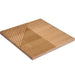 Natural Oak Crossing Lines Solid Wood Wall Panel