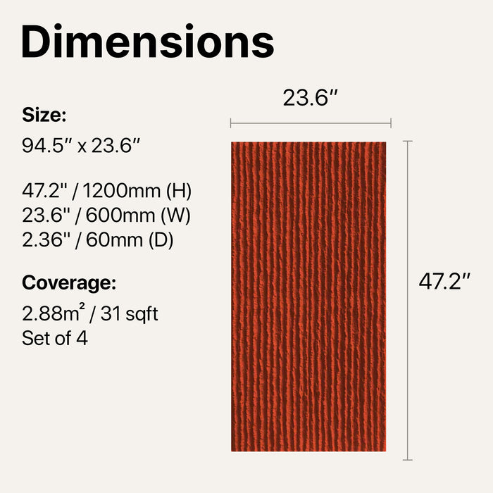 Ridge Rock Wall Panel | RockSurface®
