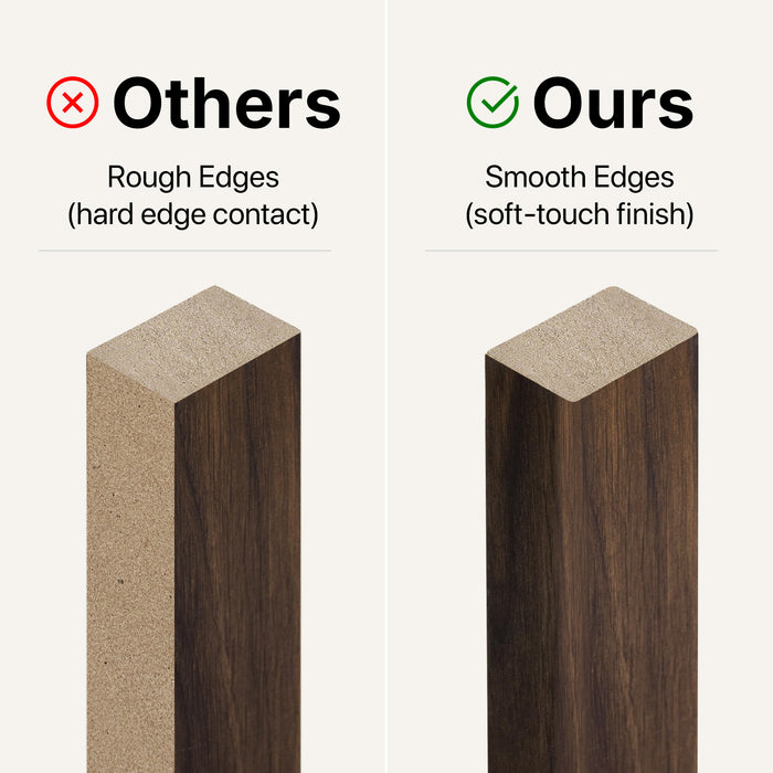 American Classic Acoustic Slat Wood Wall Panels | 3-Sided Veneer | SoundPanel®-Indoor-The Panel Hub