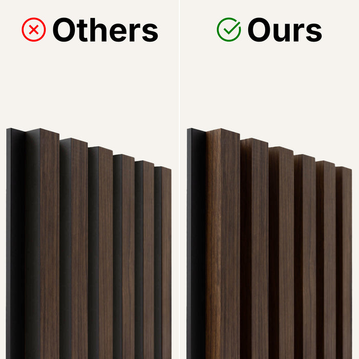 American Classic Acoustic Slat Wood Wall Panels | 3-Sided Veneer | SoundPanel®