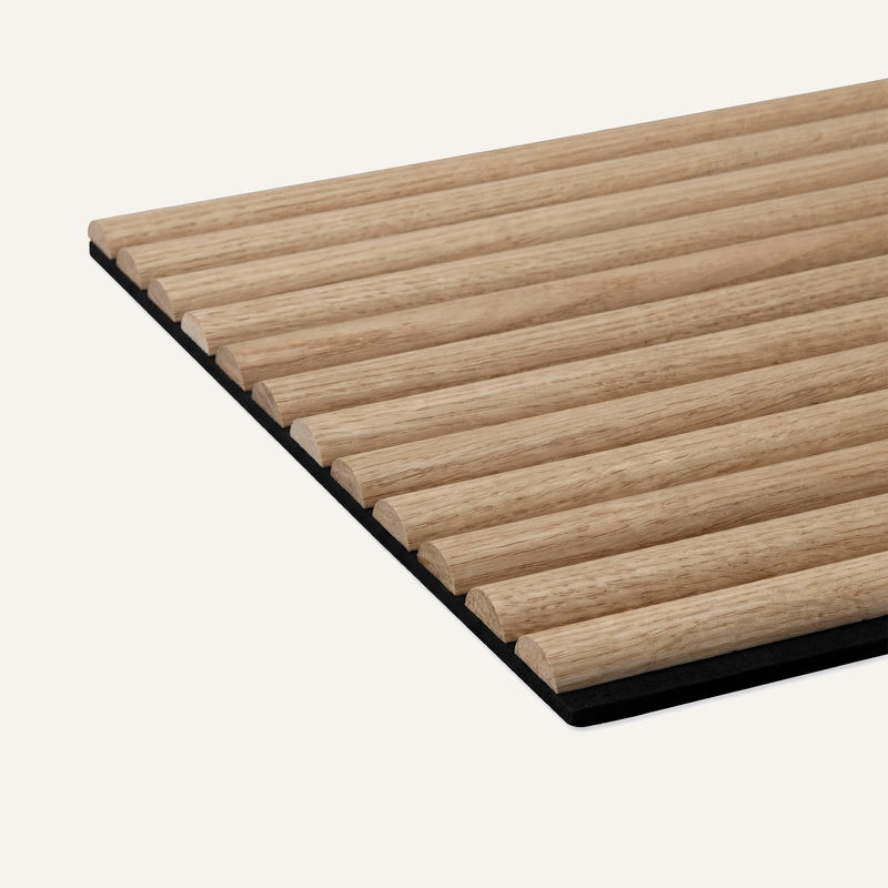 Acoustic Curve Wood Wall Panels - Oak - View 5