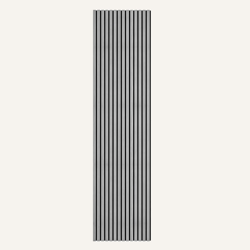 Acoustic Slat Wood Wall Panels in Grey Oak — view 5