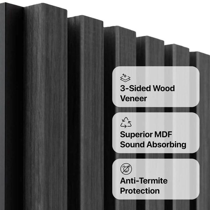 American Smoke Acoustic Slat Wall Panels | SoundPanel®