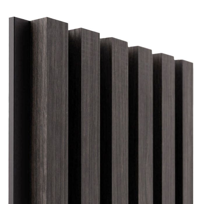 American Smoke Acoustic Slat Wall Panels | 3-Sided Veneer | SoundPanel®
