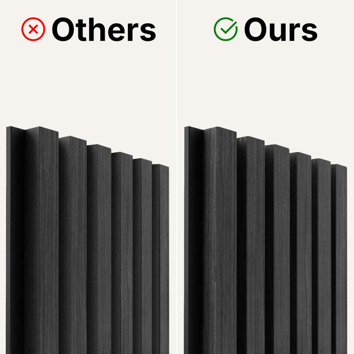 American Smoke Acoustic Slat Wall Panels | 3-Sided Veneer | SoundPanel®