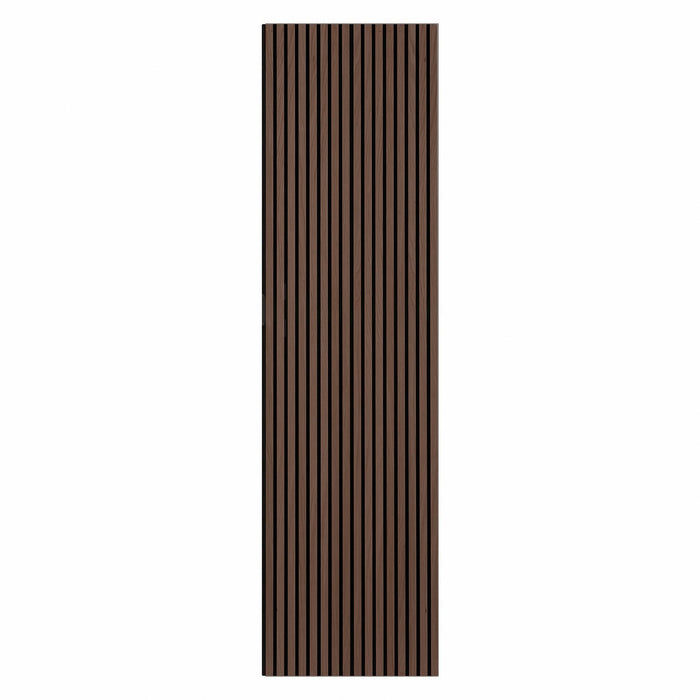 American Walnut Acoustic Slat Wood Wall Panels | 3-Sided Veneer | SoundPanel®