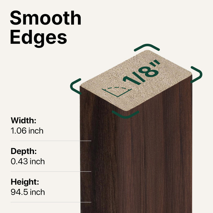 American Walnut Acoustic Slat Wood Wall Panels | 3-Sided Veneer | SoundPanel®
