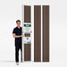 American Walnut Acoustic Slat Wood Wall Panels | 3-Sided Veneer | SoundPanel®-Indoor-The Panel Hub