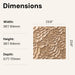 Textured Solid Wood Panel Cloud | GroovePanel®