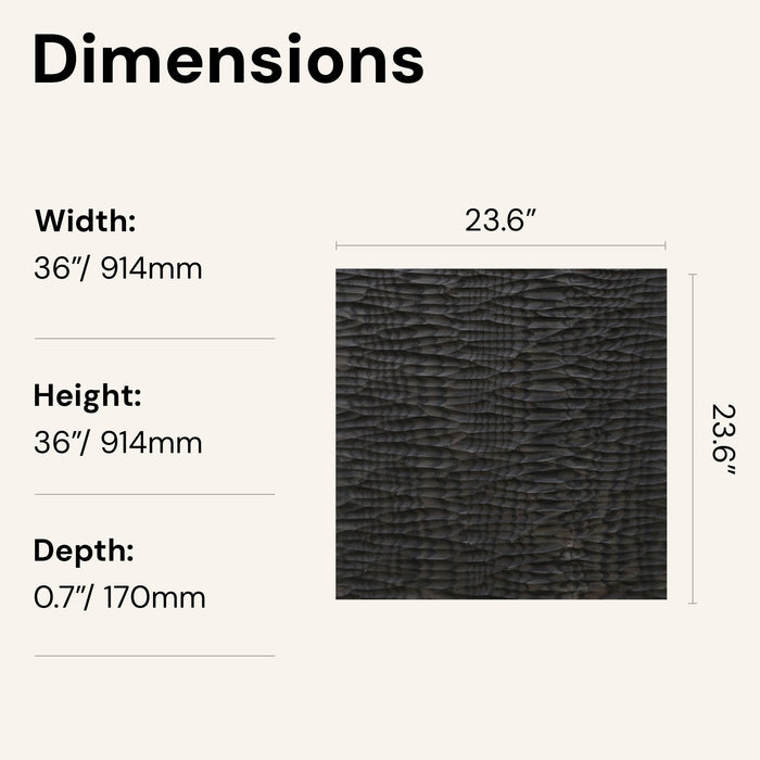Textured Solid Wood Panel Hammer | GroovePanel®