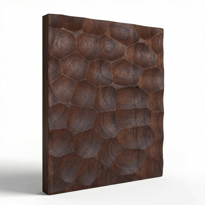Textured Solid Wood Panel Honeycomb | GroovePanel®
