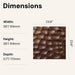 Textured Solid Wood Panel Honeycomb | GroovePanel®