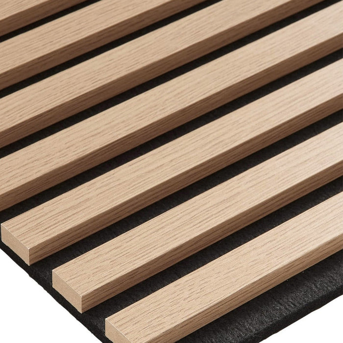 America Golden Acoustic Wall Panels | 3 - Sided Wood Veneer | SoundPanel® - The Panel Hub
