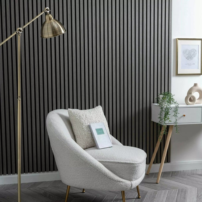 America Grey Acoustic Wall Panels | 3-Sided Wood Veneer | SoundPanel®.