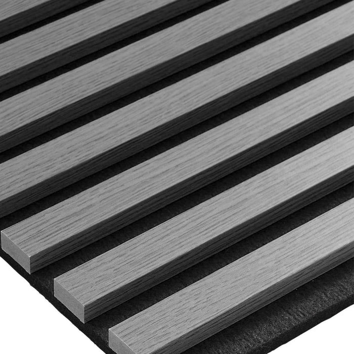 America Grey Acoustic Wall Panels | 3-Sided Wood Veneer | SoundPanel®.