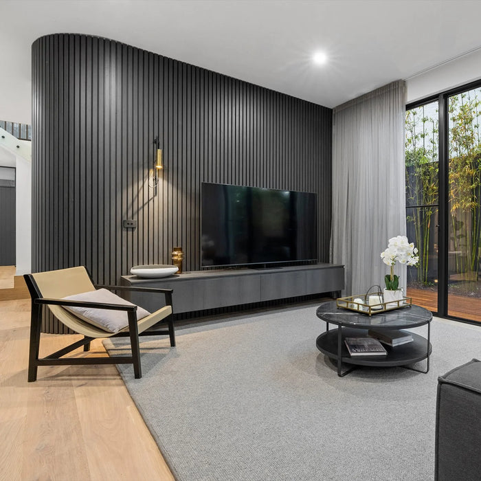 American Smoke Acoustic Slat Wall Panels | SoundPanel®
