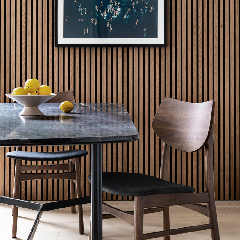 America Walnut Acoustic Wall Panels | 3-Sided Wood Veneer | SoundPanel®.