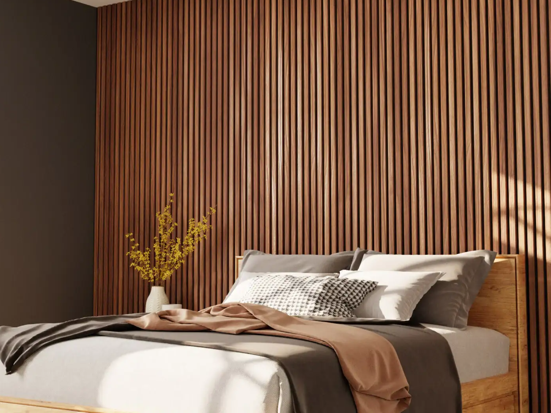 Wood Wall Paneling for Bedrooms Warm & Modern Bedroom Panels — free download