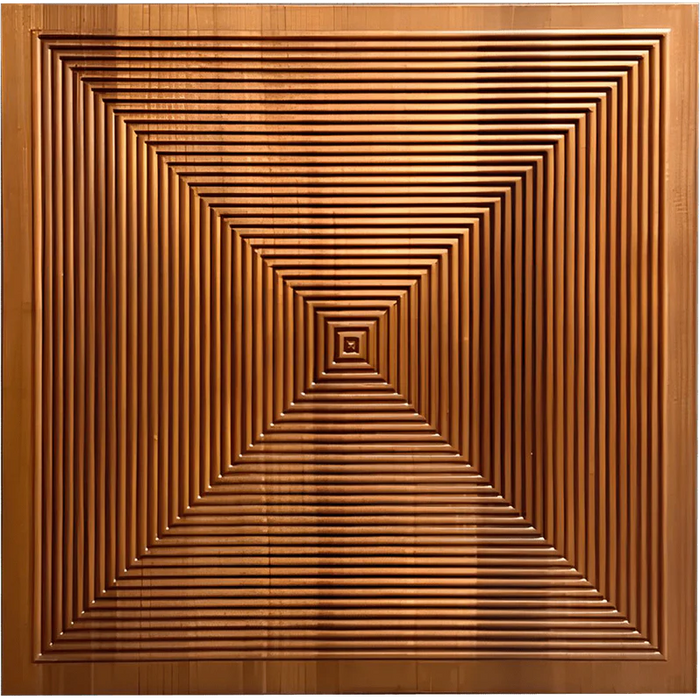 Brown Parallel Solid Wood Wall Panel | GroovePanel®.
