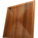 Brown Parallel Solid Wood Wall Panel | GroovePanel®.