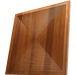 Brown Parallel Mosaic Solid Wood Wall Panel | GroovePanel® - The Panel Hub
